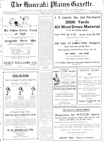 Issue page
