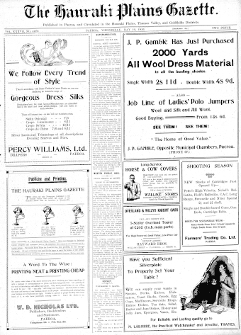 Issue page