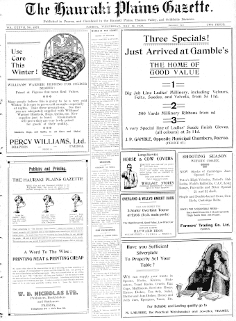 Issue page