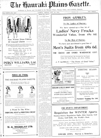 Issue page
