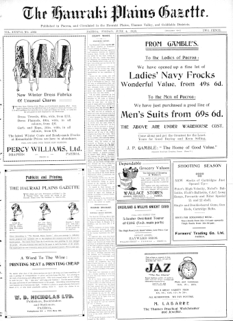 Issue page