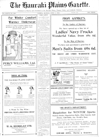 Issue page
