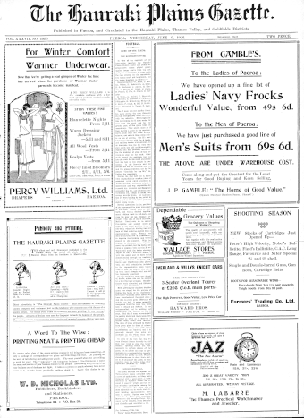 Issue page