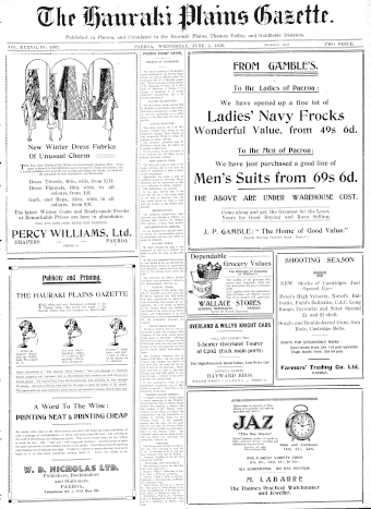 Issue page