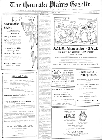 Issue page