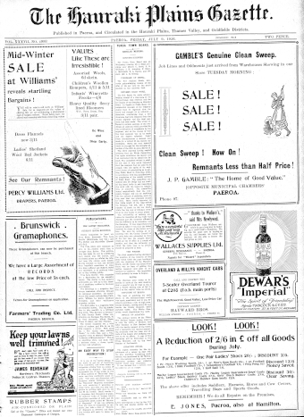Issue page
