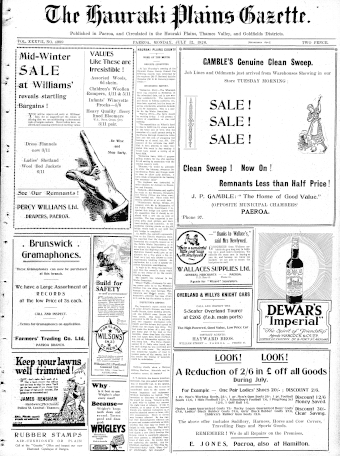 Issue page