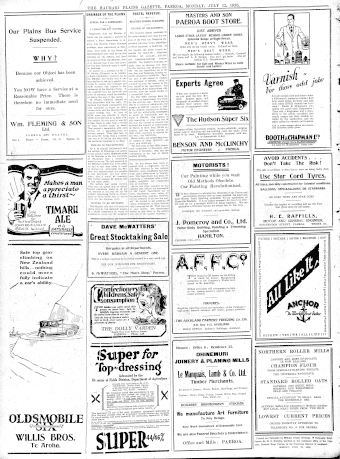 Issue page