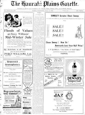 Issue page