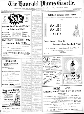Issue page