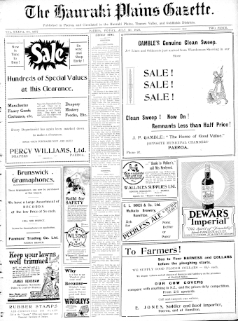 Issue page