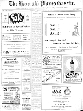 Issue page