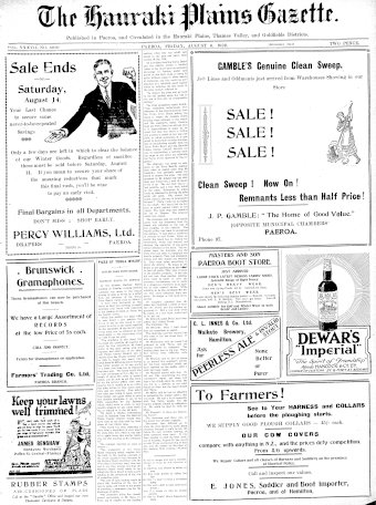 Issue page