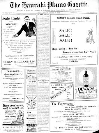 Issue page
