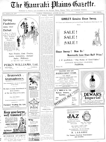 Issue page