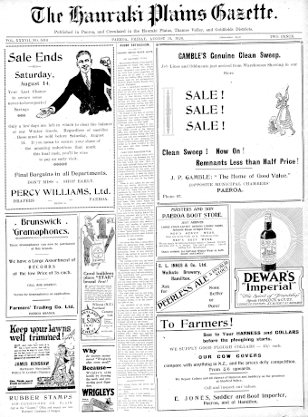 Issue page