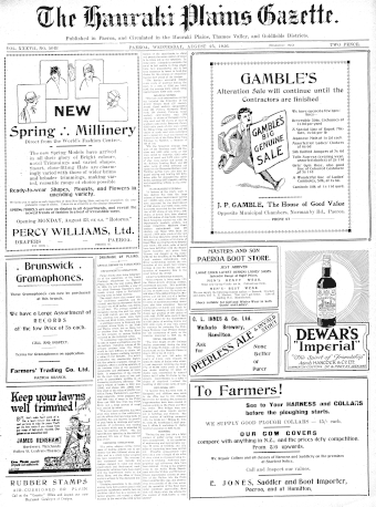 Issue page