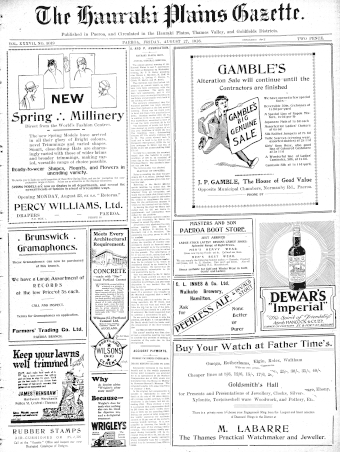 Issue page