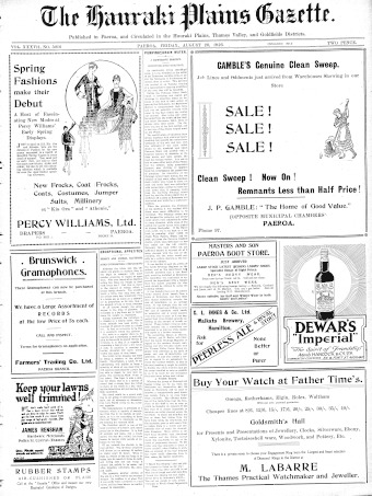 Issue page