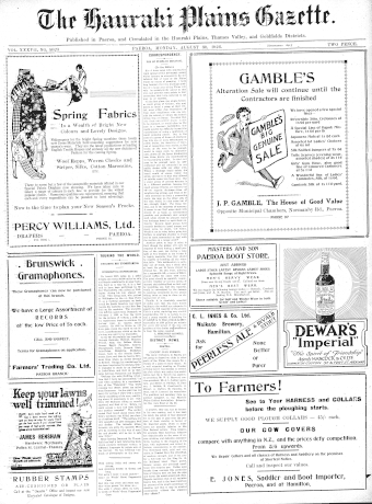 Issue page