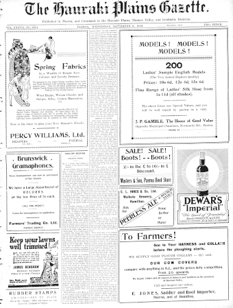 Issue page