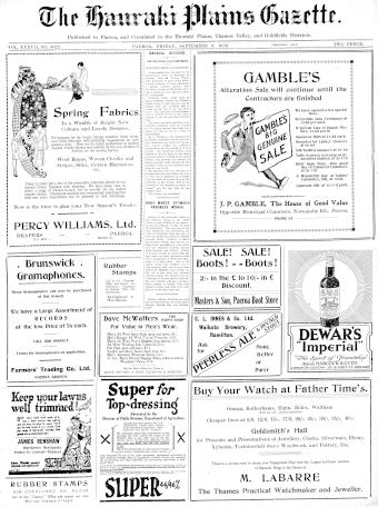 Issue page