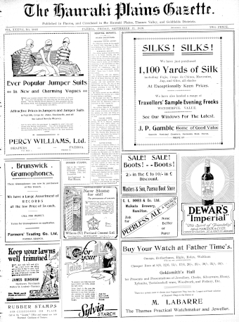 Issue page