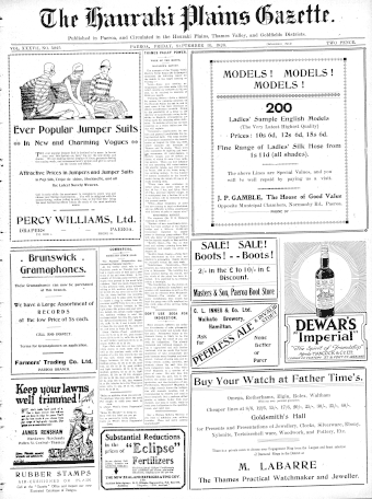 Issue page