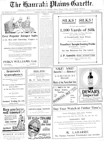 Issue page