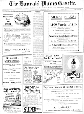 Issue page