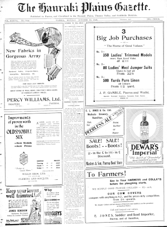 Issue page