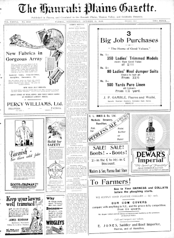 Issue page