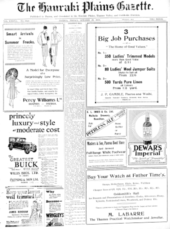 Issue page
