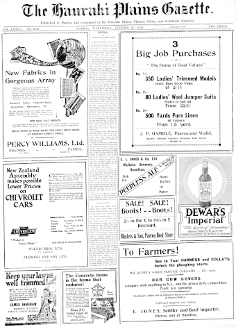 Issue page
