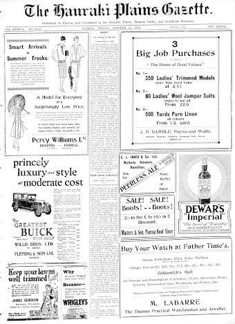Issue page