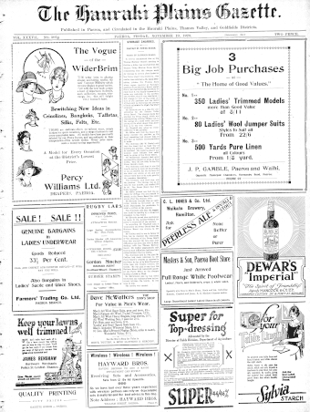 Issue page