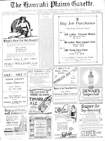 Issue page