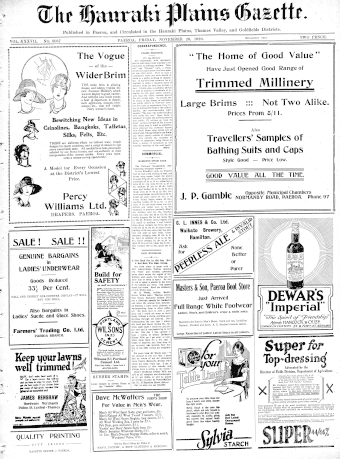 Issue page
