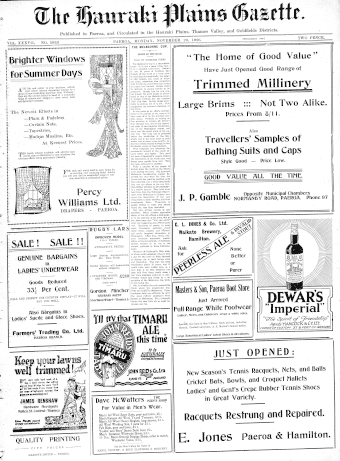 Issue page