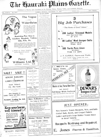 Issue page