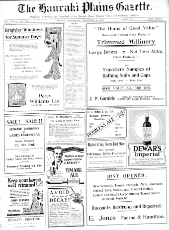 Issue page