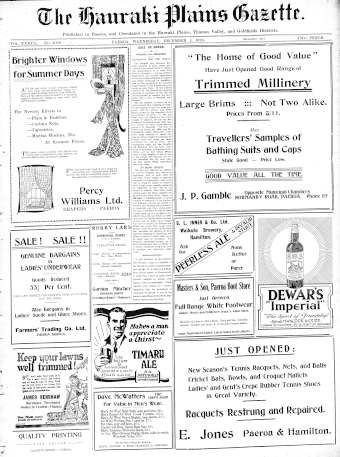 Issue page