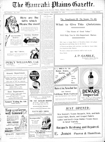 Issue page