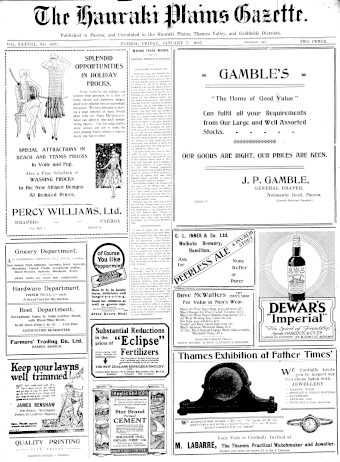 Issue page