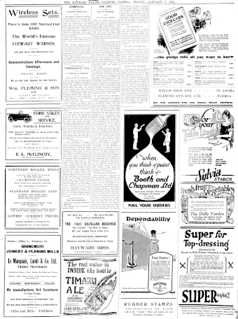 Issue page