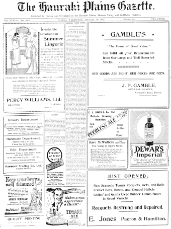 Issue page