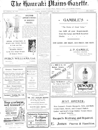 Issue page