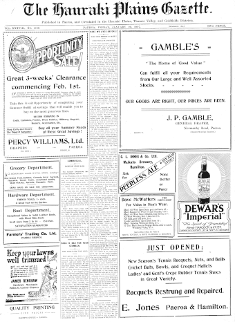 Issue page