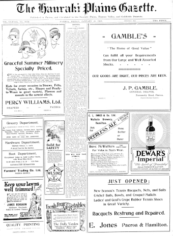 Issue page