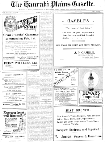 Issue page